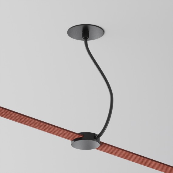 Ввод питания встраиваемый, для текстильного шинопровода Maytoni Parity TRA130RWC-2B