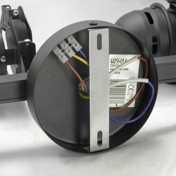 Спот потолочный Lussole LSP-8076 THORNTON IP21 под лампы 4xE14 160W