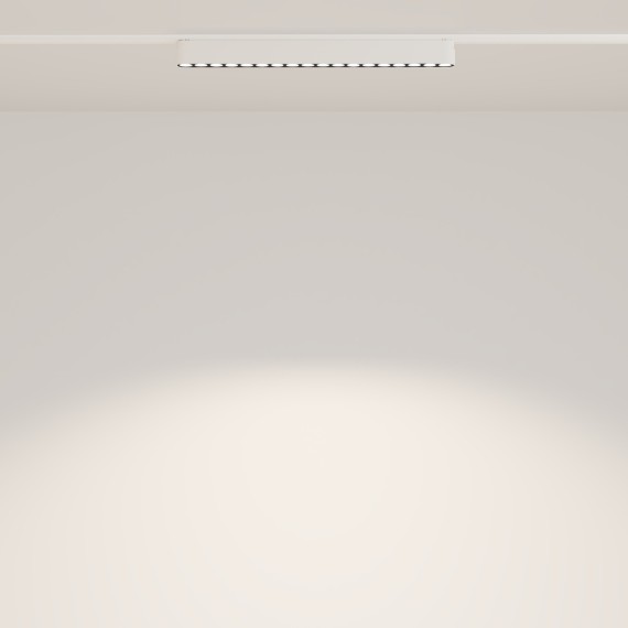 TR082-1-18W4K-M-W Трековый магнитный светодиодный светильник Maytoni Radity 48V CRI90+ 4000К 1850Лм 36° 16Вт