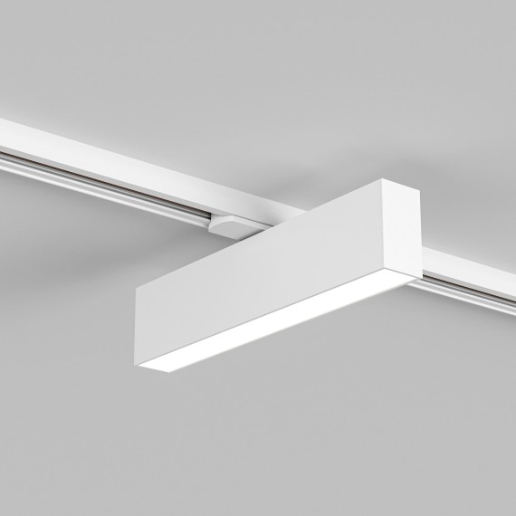 Однофазный двужильный светодиодный трековый светильник Denkirs DK6440-WH SOLID Hals 4000К 780Лм CRI90+ 120° 10Вт