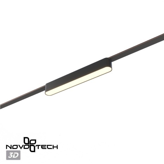 359462 Трековый ременный светодиодный SMART светильник c доп. механическим перекл. цветности Novotech EASY CRI90+ 3000-6000К 460Лм 110° 12W TUYA, Алиса, Wi-Fi