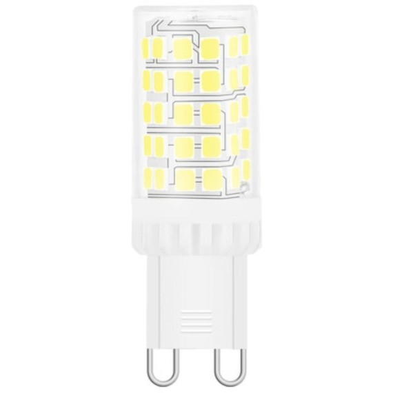 107009206 Лампа Gauss G9 AC185-265V 5,5W 560lm 4100K керамика LED 1/10/200