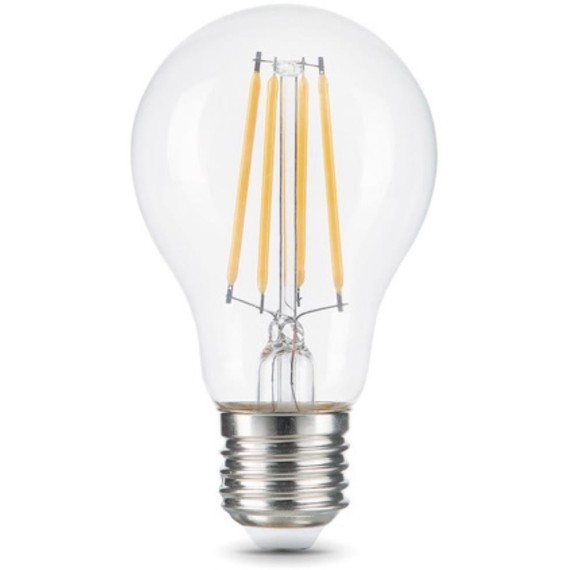 102902212 Лампа Gauss Filament А60 12W 1250lm 4100К Е27 LED 1/10/40