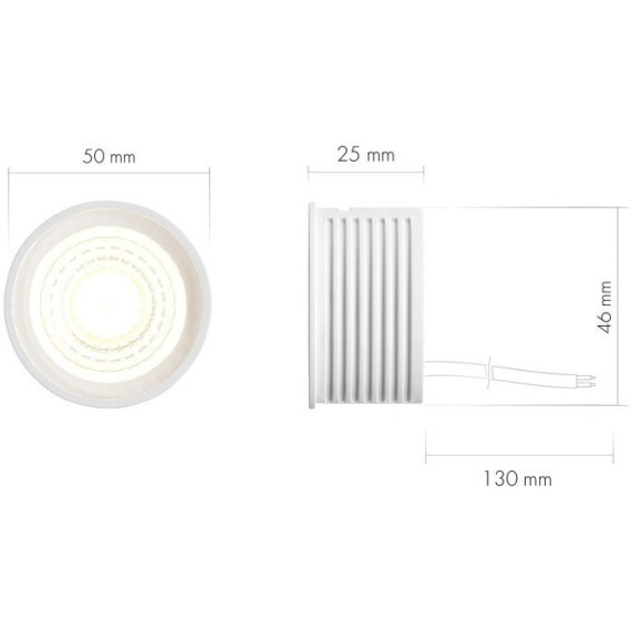 Светодиодный модуль Slim Led DK4000-8W dim