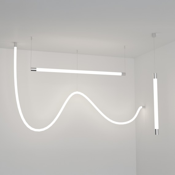 Комплект вертикального крепежа двойной к силикон профилю 442802-(05-10-20) (D28)  Profiled Lightstar 442891