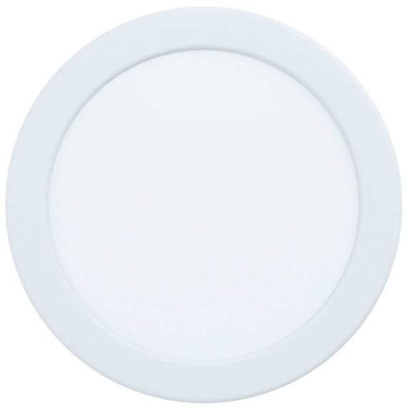 99149 Светодиодный встраиваемый светильник FUEVA 5, 10,5W (LED), ?166, ET26, 1350lm, 4000K, сталь, белый/п