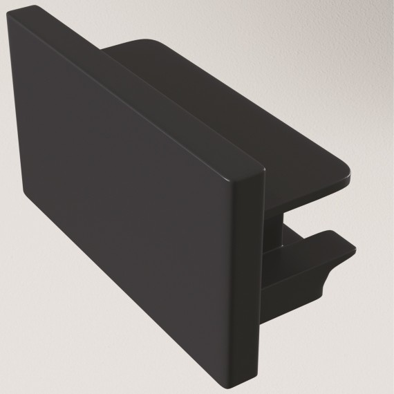 Торцевая заглушка 1шт для накладных однофазных шинопроводов Maytoni TRA001EC-11B