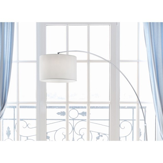 Торшер с абажуром Maytoni Z329-FL-01-CH Nevada под лампу 1xE27 40W