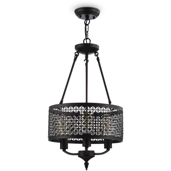 Люстра подвесная Freya FR4166-PL-03C-BL Conte под лампы 3xE27 60W