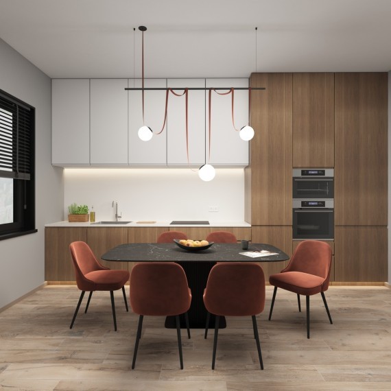 Готовая ременная трековая система Denkirs Belty DK55SET07-01-BR