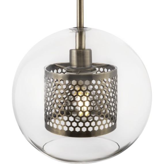 Подвесной светильник Freya FR8018PL-01BS Bogota под лампу 1xE14 60W