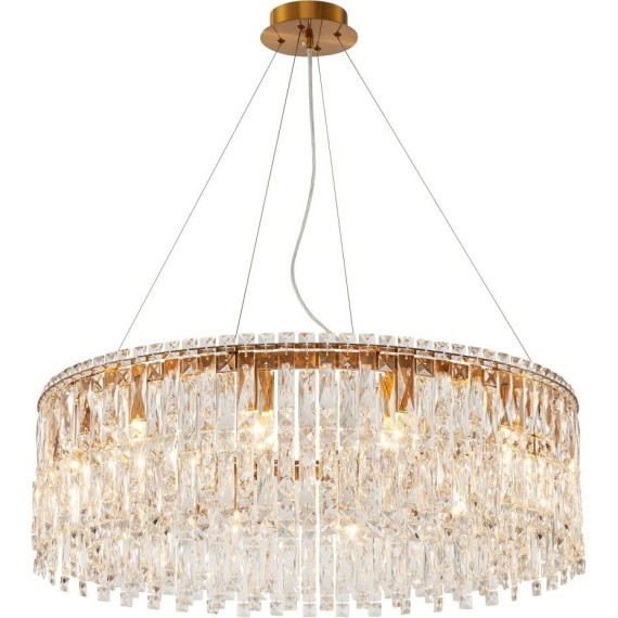 Люстра подвесная хрустальная 2173/05/12P Stilfort, серия Santorini