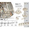 Подвесная люстра хрустальная Vassa 4987/6