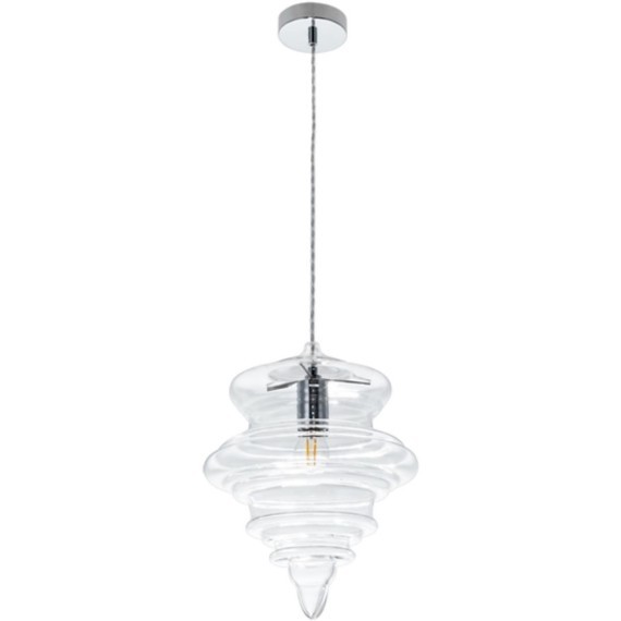 Подвесной светильник с 1 плафоном Divinare 5001/02 SP-1 MAUMEE под лампу 1xE27 60W