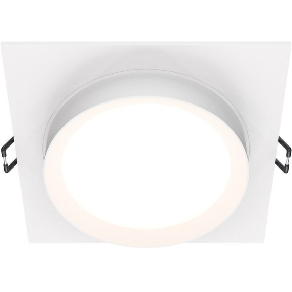 Встраиваемый светильник Maytoni DL086-GX53-SQ-W Hoop под лампу 1xGX53 15W