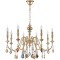 Люстра Crystal Lux MERCEDES SP8 GOLD/COLOR