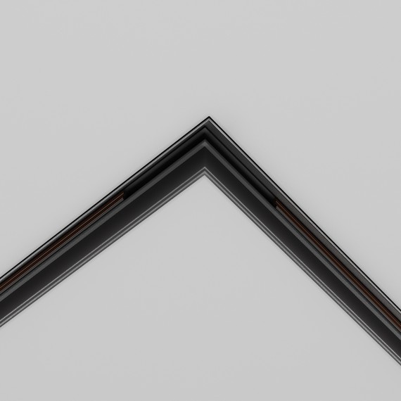 Угловой соединитель для шинопроводов в ГКЛ 9.5мм Maytoni Exility TRACL034-42B-R