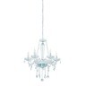 39099 BASILANO BASILANO 1 Люстра потолочная с шестью лампами E14, 240Вт, хромированный металл, прозрачное стекло