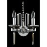 Бра Crystal Lux MARRON AP2 CHROME