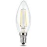 103801205 Лампа Gauss LED Filament Свеча E14 5W 450lm 4100К 1/10/50