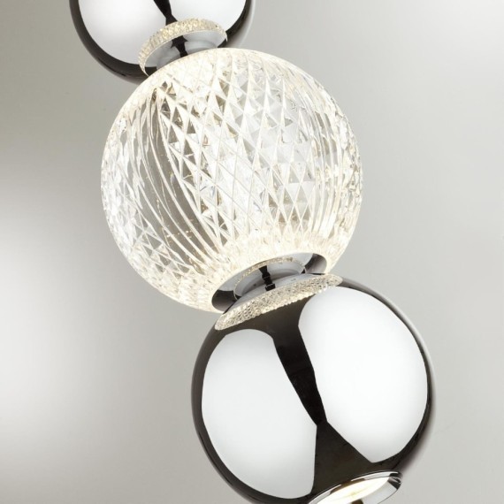 Подвесной светильник Odeon Light 5007/7LA CRYSTAL светодиодный LED 7W