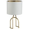 5660/1T MODERNI LN23 122 матовое золото, белый Настольная лампа E14 40W 220V STACY