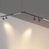 359376 Светодиодный модульный трековый светильник SMART (TUYA, Алиса, Bluetooth, Wi-Fi) Novotech Glat CRI90+ 3000-6000К 1120Лм 36° 14W