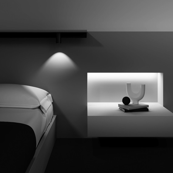 TR122-2-7W3K-BS Трековый магнитный светодиодный светильник Maytoni Exility CRI90+ 3000К 370Лм 50° 7Вт