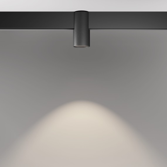 TR122-2-7W4K-B Трековый магнитный светодиодный светильник Maytoni Exility CRI90+ 4000К 400Лм 50° 7Вт