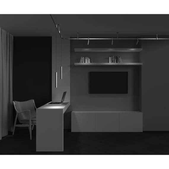 Трековый магнитный светодиодный светильник Maytoni Flarity Focus Led TR155-1-5W3K-PT