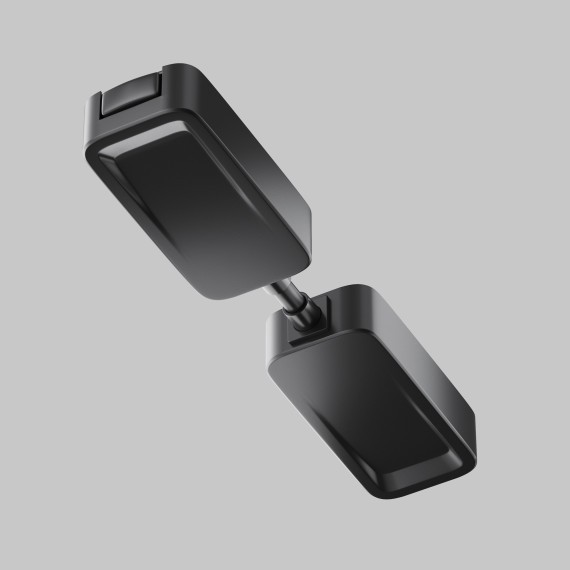 Коннектор питания прямой для встраиваемого в ГКЛ 12.5мм шинопровода Maytoni Radity TRA084C-B-12