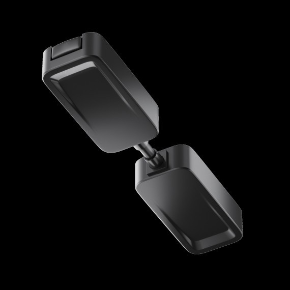 Коннектор питания прямой для встраиваемого в ГКЛ 12.5мм шинопровода Maytoni Radity TRA084C-B-12