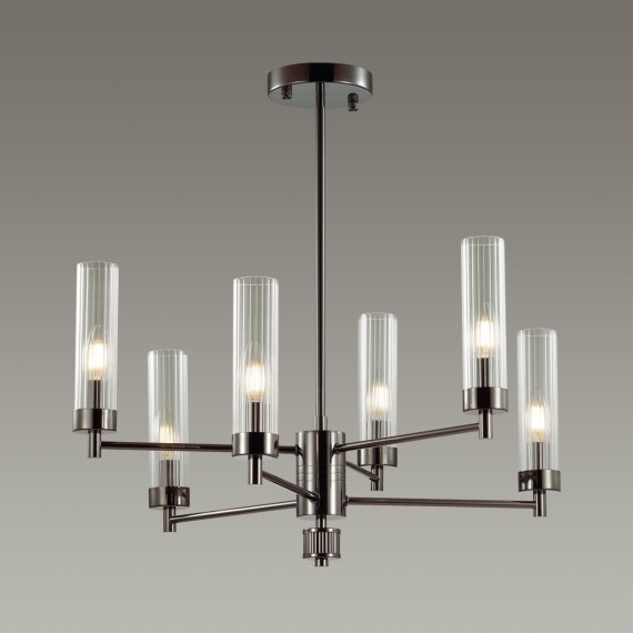 Люстра потолочная Lumion 5275/6C KAMILLA под лампы 6xE14 6*40W