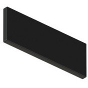 Комплект торцевых заглушек (2 шт.) для треков Air, серия Base, пластик, чёрный