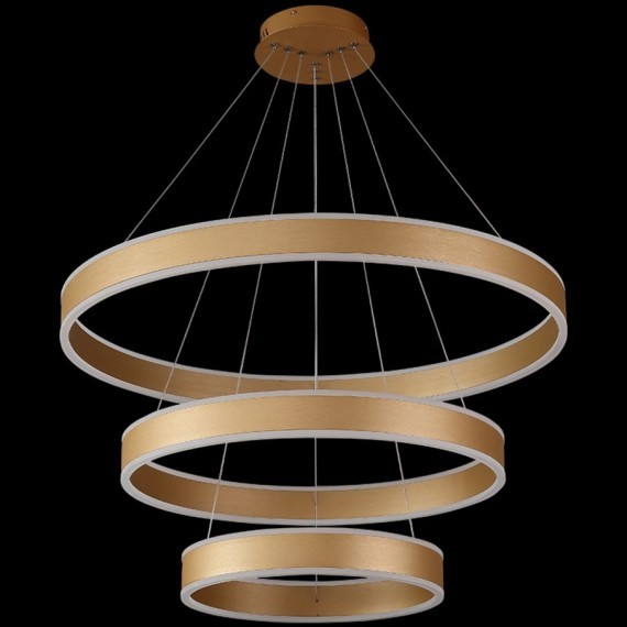 Люстра Crystal Lux MUCHOS SP158W LED GOLD 0980/303N