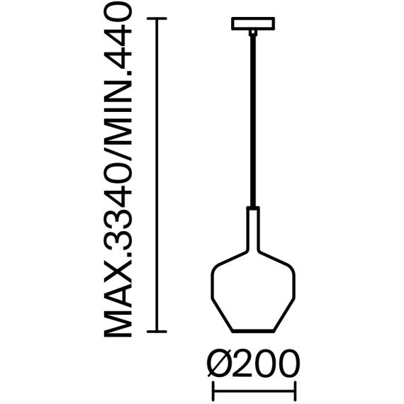 Подвесной светильник Maytoni MOD271PL-01B4