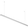 LL312005 Линейный светильник подвесной серебрянный 150см 3000K 35x35 30Вт
