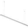 LL312005 Линейный светильник подвесной серебрянный 150см 3000K 35x35 30Вт