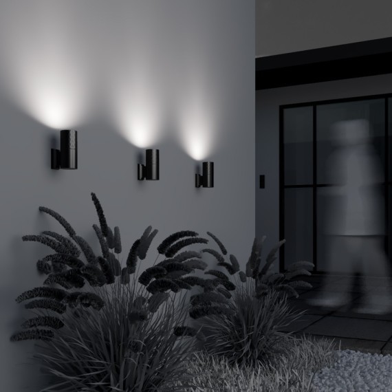 Настенный светильник (бра) Outdoor O583WL-01B