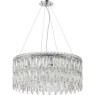 Люстра подвесная хрустальная 2173/09/08P Stilfort, серия Santorini