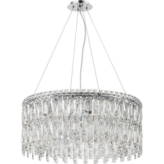 Люстра подвесная хрустальная 2173/09/08P Stilfort, серия Santorini