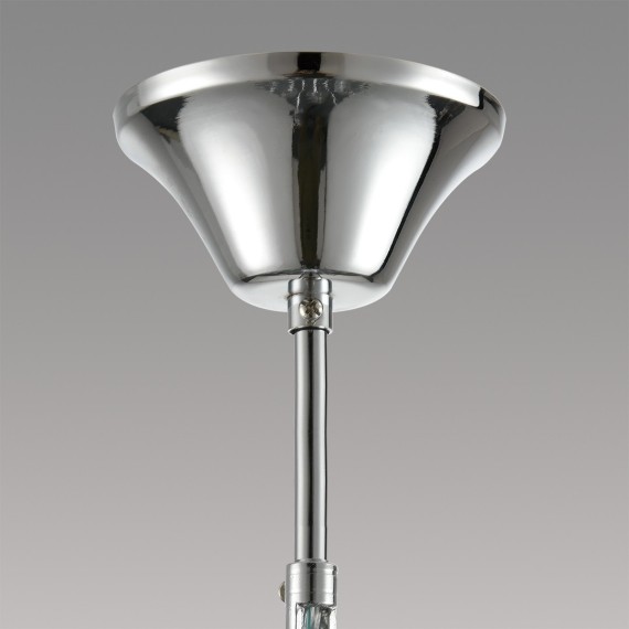 8032/8 CLASSI LN24 хром, металл/хрусталь Люстра подвесная Е14 8*40W 220V LAOKA