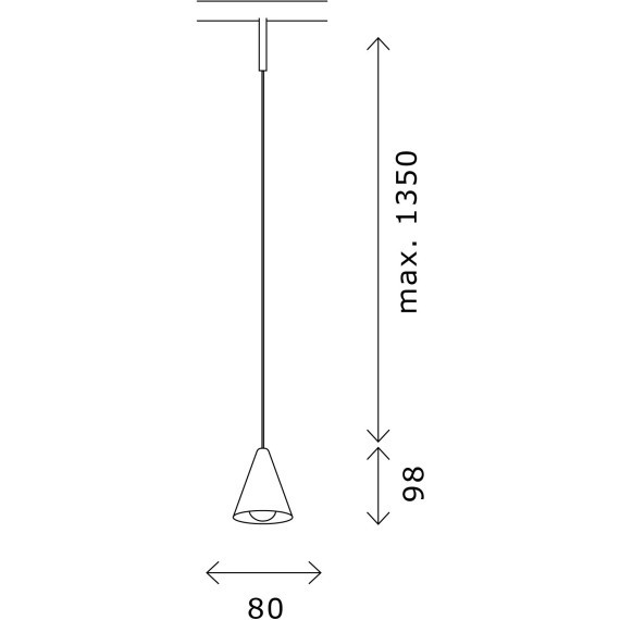 ST689.436.05 Ультратонкий трековый магнитный светодиодный светильник ST-Luce Super 5 CRI90+ 3000К 240Лм 40° 5Вт