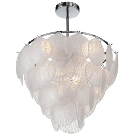 SLE104102-06 Светильник потолочный Хром/Белый E14 6*60W CHILLE