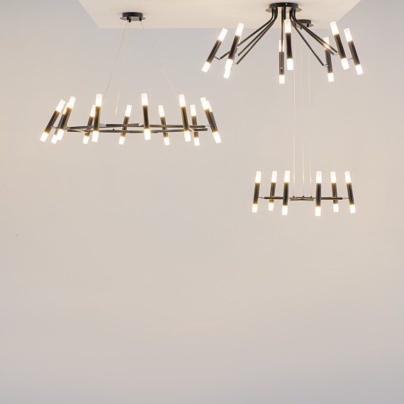 Люстра паук Maytoni MOD031PL-24B Vigo под лампы G9 25W