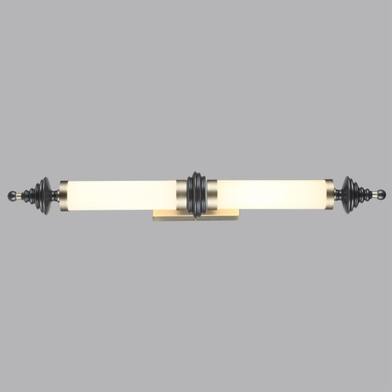 5404/28WL L-VISION ODL_EX25 97 бронзов.брашированн./черный/стекло/керамика Настенный светильник LED 28W 3000K ULA