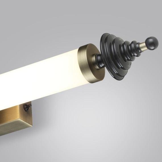 5404/28WL L-VISION ODL_EX25 97 бронзов.брашированн./черный/стекло/керамика Настенный светильник LED 28W 3000K ULA