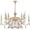Люстра Crystal Lux MERCEDES SP6+6 GOLD/COLOR