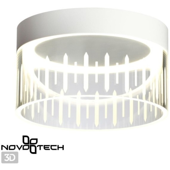 Накладной потолочный светильник Novotech 359003 Aura светодиодный LED 18W