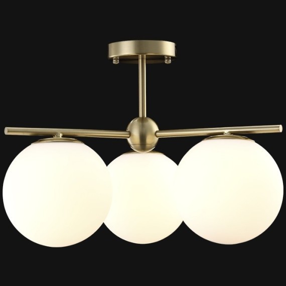 Люстра Crystal Lux FELIZ SP-PL3 BRONZE/WHITE